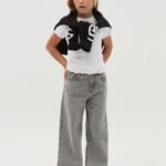 OVS Denim Culott Light Black