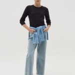 OVS Denim Culott Light Blue
