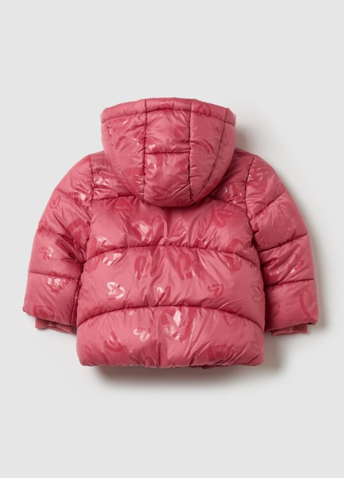 ⁦Baby Padded Jacket – Dark Pink⁩ - الصورة ⁦2⁩