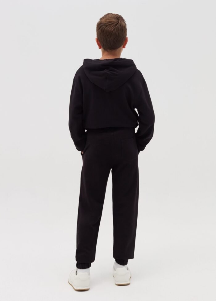 ⁦Boys' Joggers – Black⁩ - الصورة ⁦2⁩