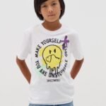OVS Tshirt Smile Bright White