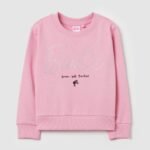 Girls' Sweater – Dark Pink