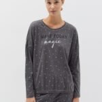 OVS 918 Top Dk Grey Mel