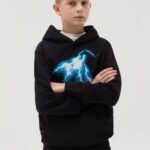 OVS Hoodie 2/3 C Black Beauty