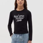 OVS T-Shirt Ls W Black