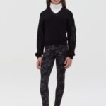 OVS Leggings Aop Nero/Grigio