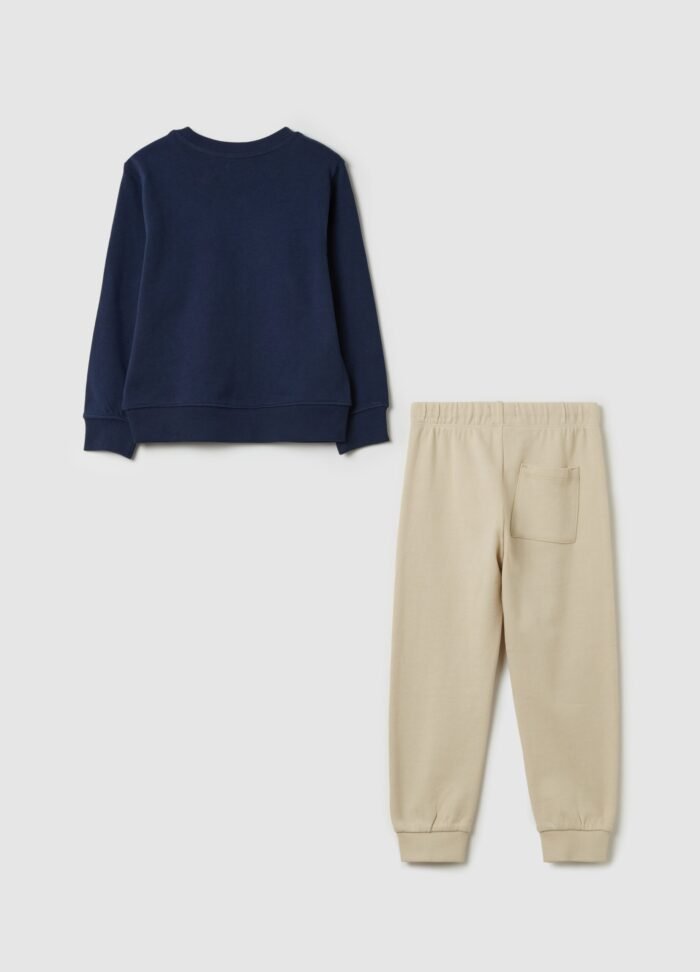 Boys' Jogging Set – Teal Blue - Image 2