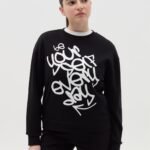 OVS Round Neck O Black