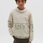OVS Hoodie W/Pri Whitecap Gra