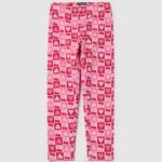 OVS Leggins Aop Prism Pink