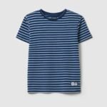 OVS T-Shirt S/S Bianco/Blu