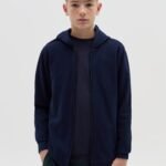 OVS Swt Full Zip Dark Sapphir
