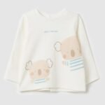 OVS T-Shirt W/Pr Off White