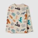 OVS T-Shirt Aop Almond Milk