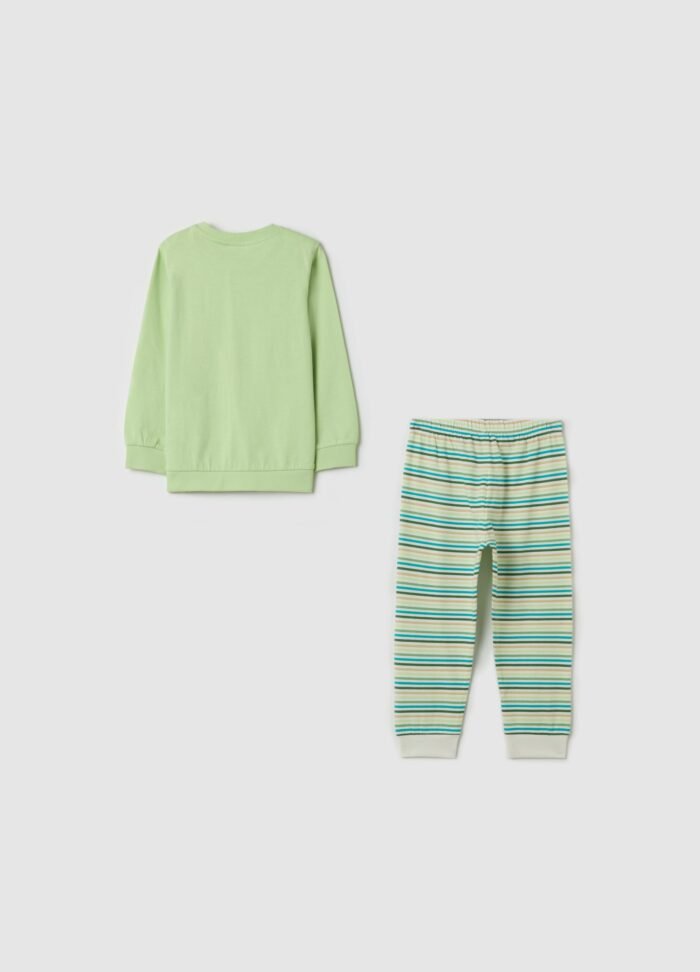 Baby Boys' Pyjamas – Light Green - Image 2