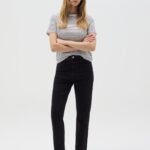 Women's Slim Jeans – Black