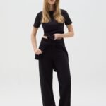 OVS Straight Jog Dark Black