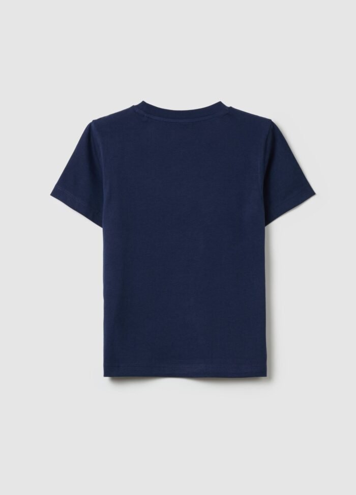 ⁦Boys' T-Shirt – Teal Blue⁩ - الصورة ⁦2⁩