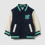Baby Boys' Lightweight Bomber Jacket – Dark Blue