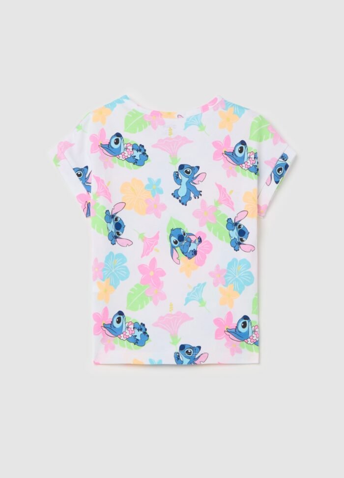 Girls' Short-Sleeve T-Shirt – White - Image 2