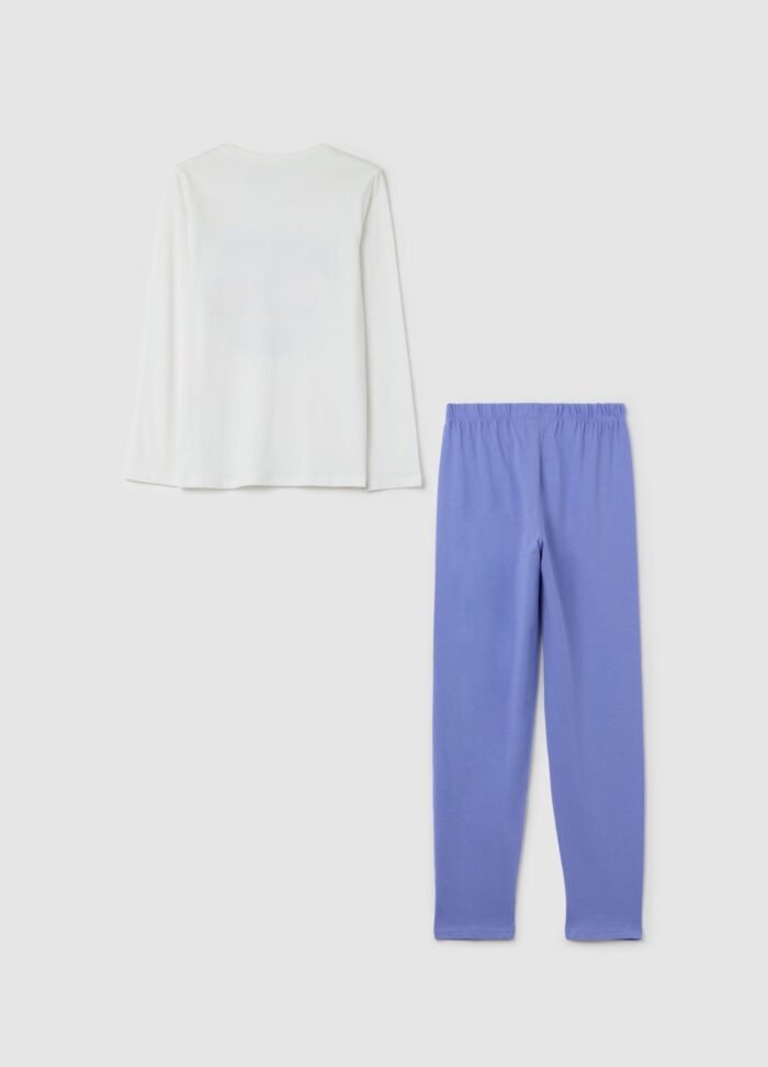 ⁦Girls' Pyjamas – White⁩ - الصورة ⁦2⁩