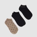 OVS 1231 3Pk Bei Nero/Marrone