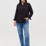 OVS Shi318 Print Black