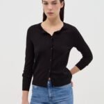 OVS Basic Cardig Black