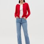 OVS Basic Cardig Red
