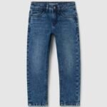 Boys' Stretch Jeans – Medium Blue