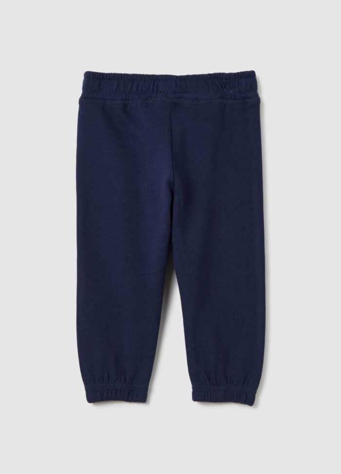 Baby Girls' Joggers – Ocean Blue - Image 2
