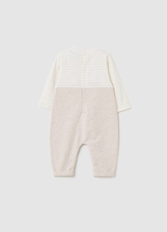 Baby Romper – Off White - Image 2
