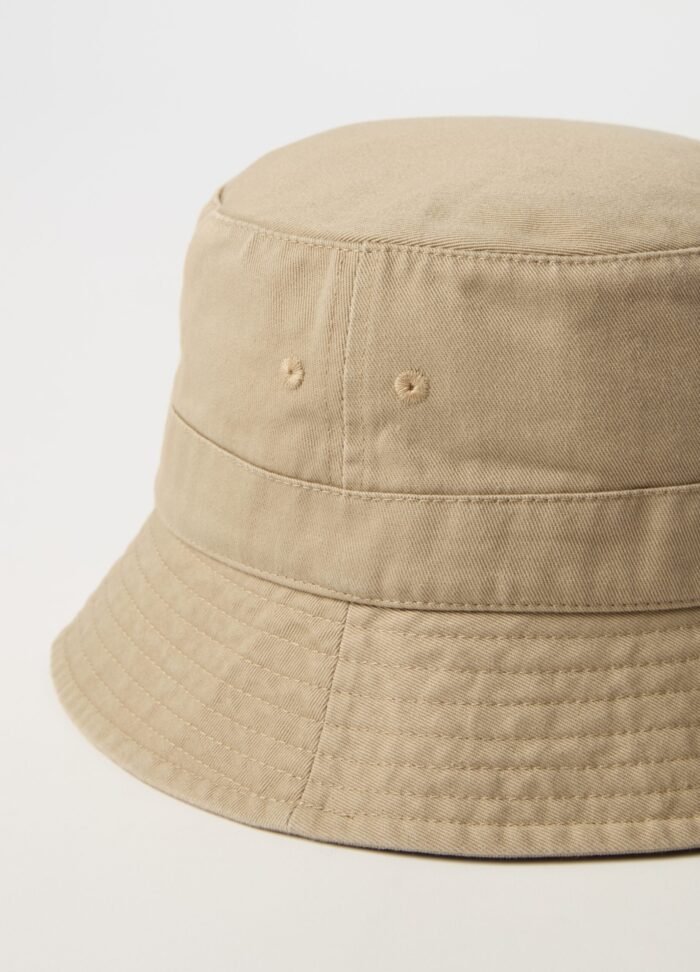 ⁦Men's Cotton Cap – Khaki⁩ - الصورة ⁦2⁩