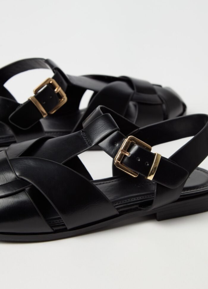 Women's Fisherman Sandals – Black - Image 2