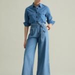 OVS Fluid Trouse Light Blue