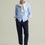 OVS Chino Pants Navy Blue