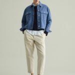 OVS Shacket Blue
