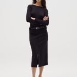 OVS Boat Neck To Black
