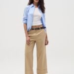 OVS Tro320 Pants Champagne Be