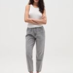 Women's Slouchy Jeans – Light Grey