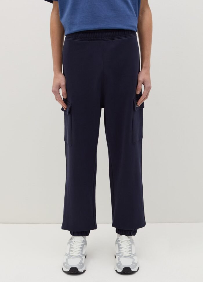 ⁦Men's Cargo Trousers – Navy⁩ - الصورة ⁦2⁩
