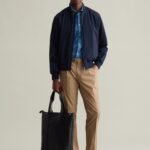 OVS Bomber Stret Dark Navy