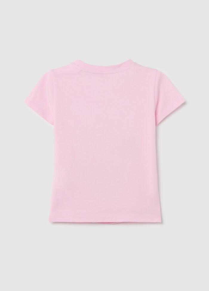 Girls' Short-Sleeve T-Shirt – Pink - Image 2