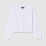 Girls' Cardigan – White