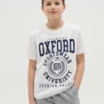 Boys' Printed T-Shirt – White