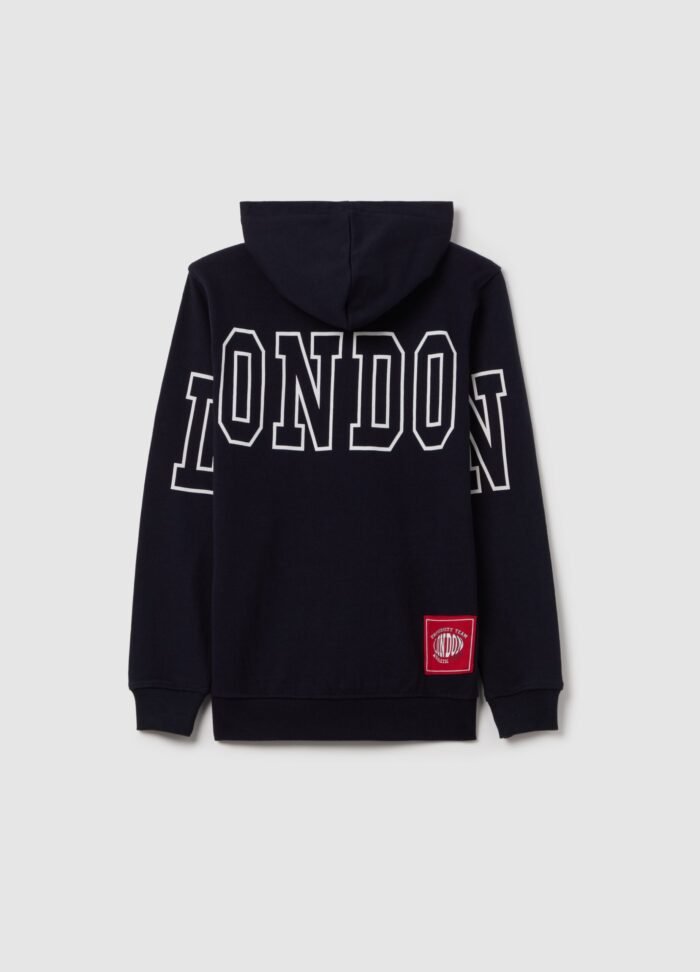 Boys' Hoodie – Dark Sapphire - Image 2