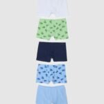 OVS Pk 5 Boxer 3 Blu/Verde