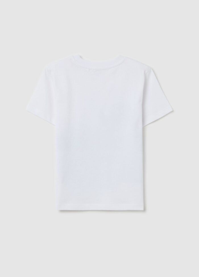 ⁦Boys' T-Shirt – Bright White⁩ - الصورة ⁦2⁩