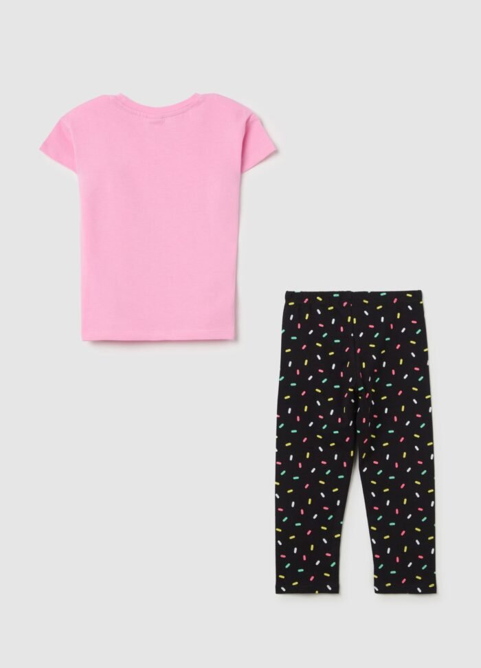 Girls' Jogging Set – Pink - Image 2