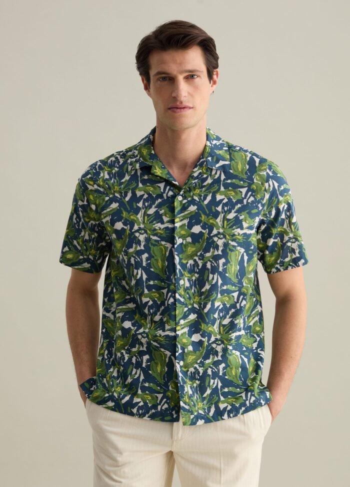 Men's Printed Shirt – Multicolour - Image 2